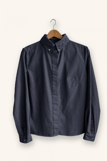 CAMISA LA FEMME - Azul oscuro