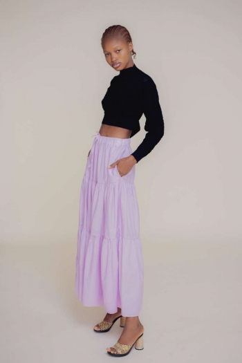 LONG SKIRT KATE IN ORCHID...